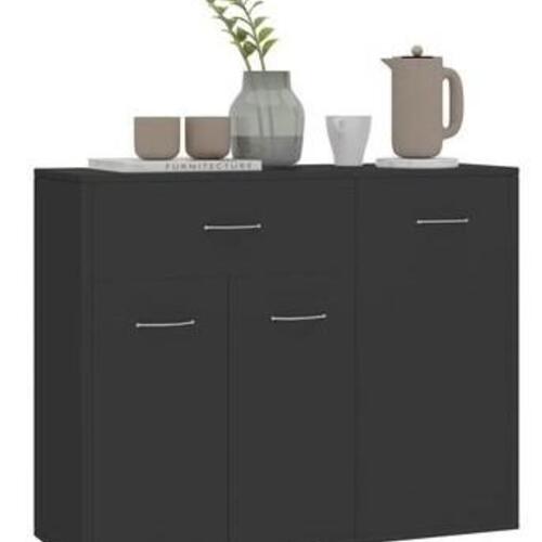 Skænk 88x30x70 cm konstrueret træ grå