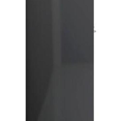 Skænk 60 x 30 x 75 cm konstrueret træ grå højglans