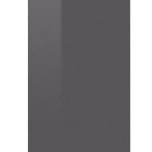Skænk 88x30x65 cm konstrueret træ grå højglans
