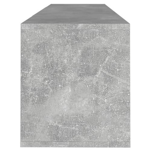 Tv-bord 120x30x40,5 cm konstrueret træ betongrå