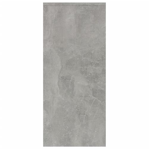 Skænk 102x33x75 cm konstrueret træ betongrå