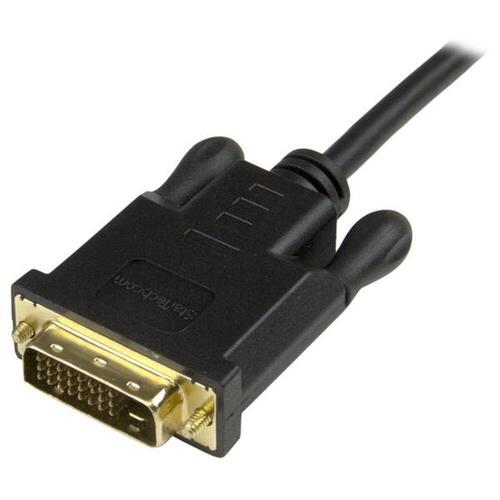 DisplayPort til DVI kabel Startech DP2DVI2MM3 95 cm Sort