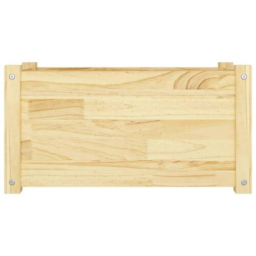 Plantekasse 60x31x31 cm massivt fyrretræ