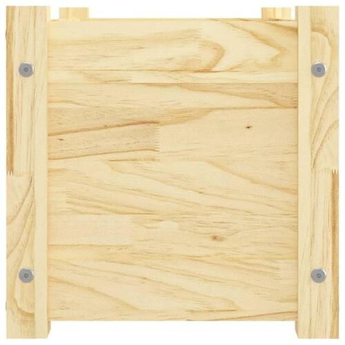 Plantekasse 60x31x31 cm massivt fyrretræ