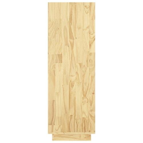 Bogreol/rumdeler 80x35x103 cm massivt fyrretræ