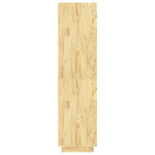 Bogreol/rumdeler 80x35x135 cm massivt fyrretræ