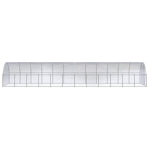 Hønsehus 3x12x2 m galvaniseret stål