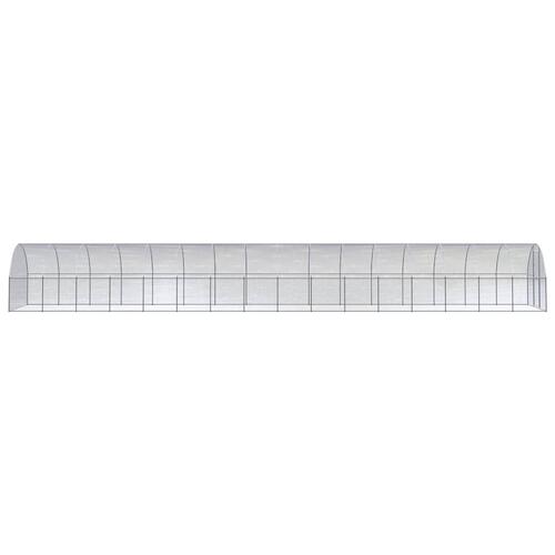 Hønsehus 3x16x2 m galvaniseret stål