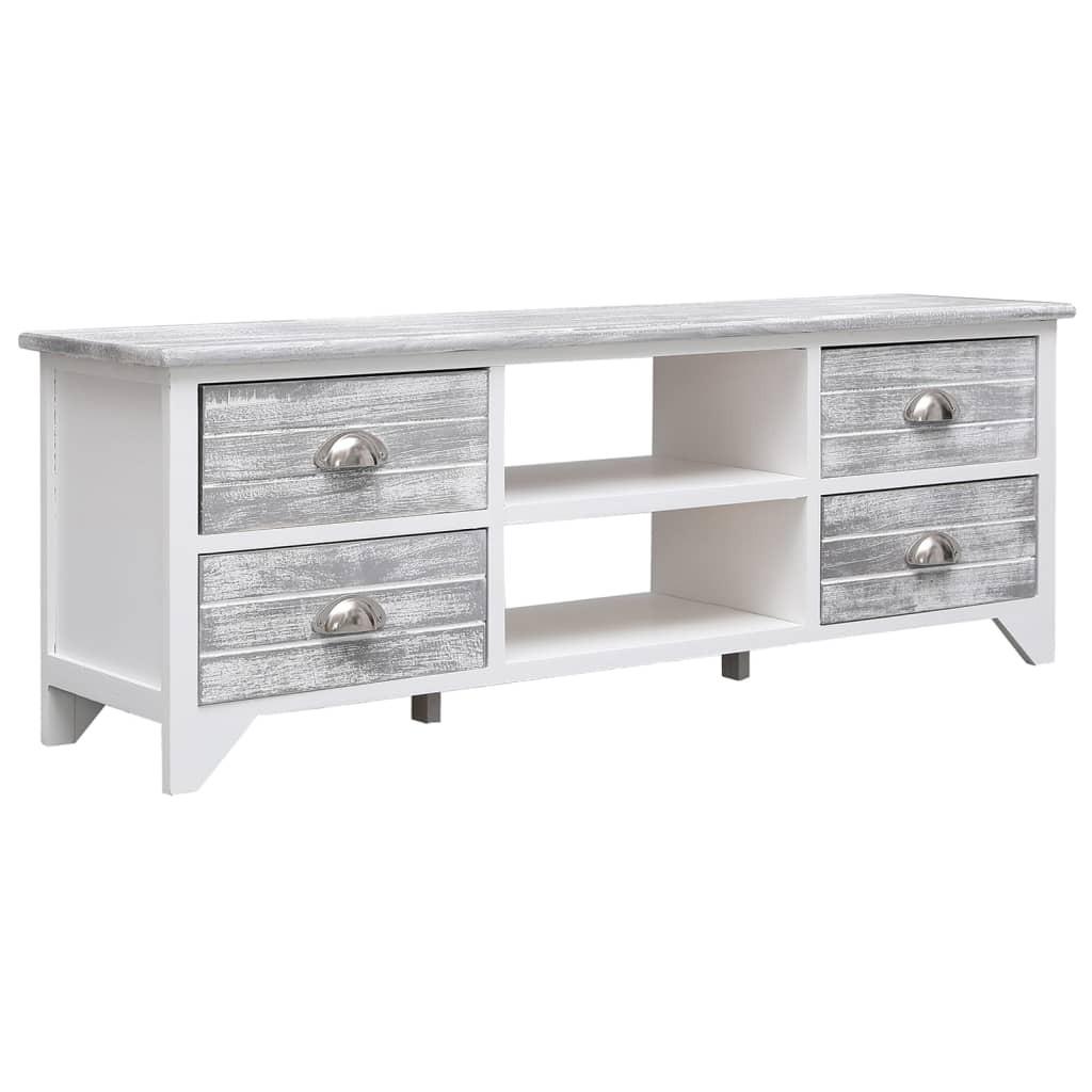 Tv-skab 108x30x40 cm massivt kejsertræ