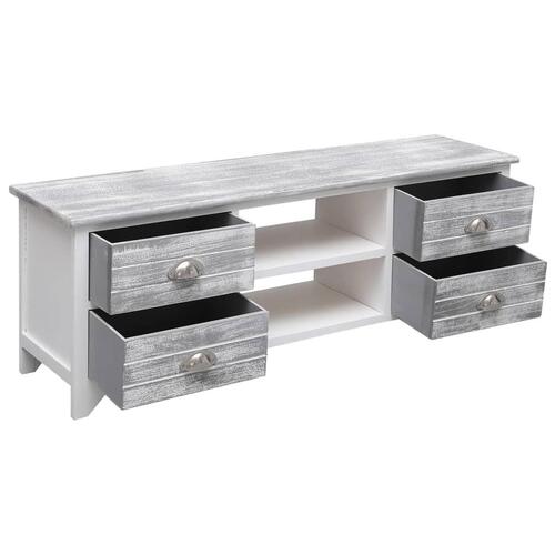 Tv-skab 108x30x40 cm massivt kejsertræ