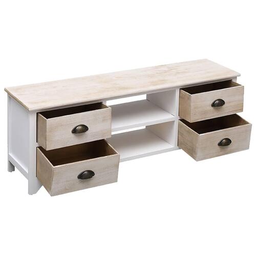 Tv-skab 108x30x40 cm massivt kejsertræ