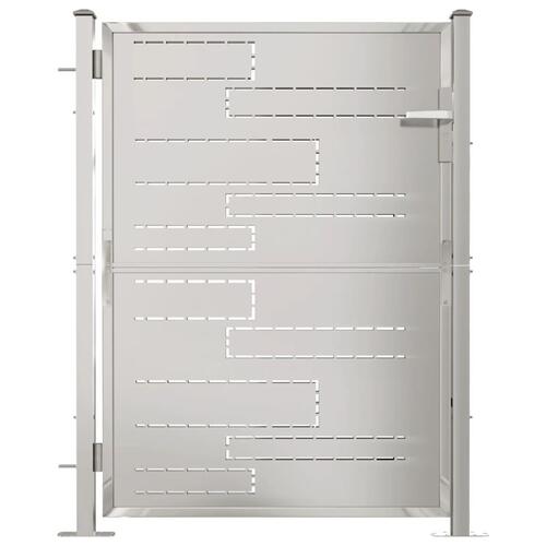 Havelåge 100x125 cm rustfrit stål