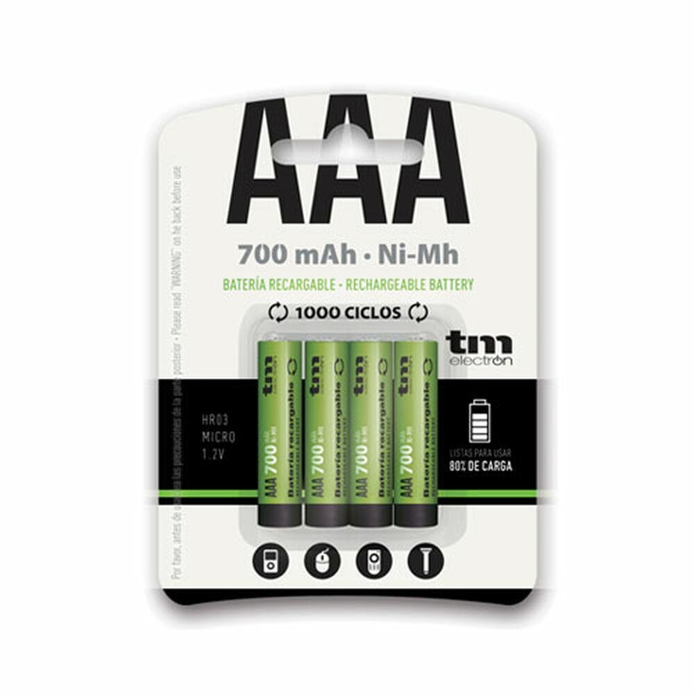 Genopladelige batterier TM Electron R03 Ni-Mh