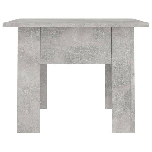 Sofabord 55x55x42 cm konstrueret træ betongrå