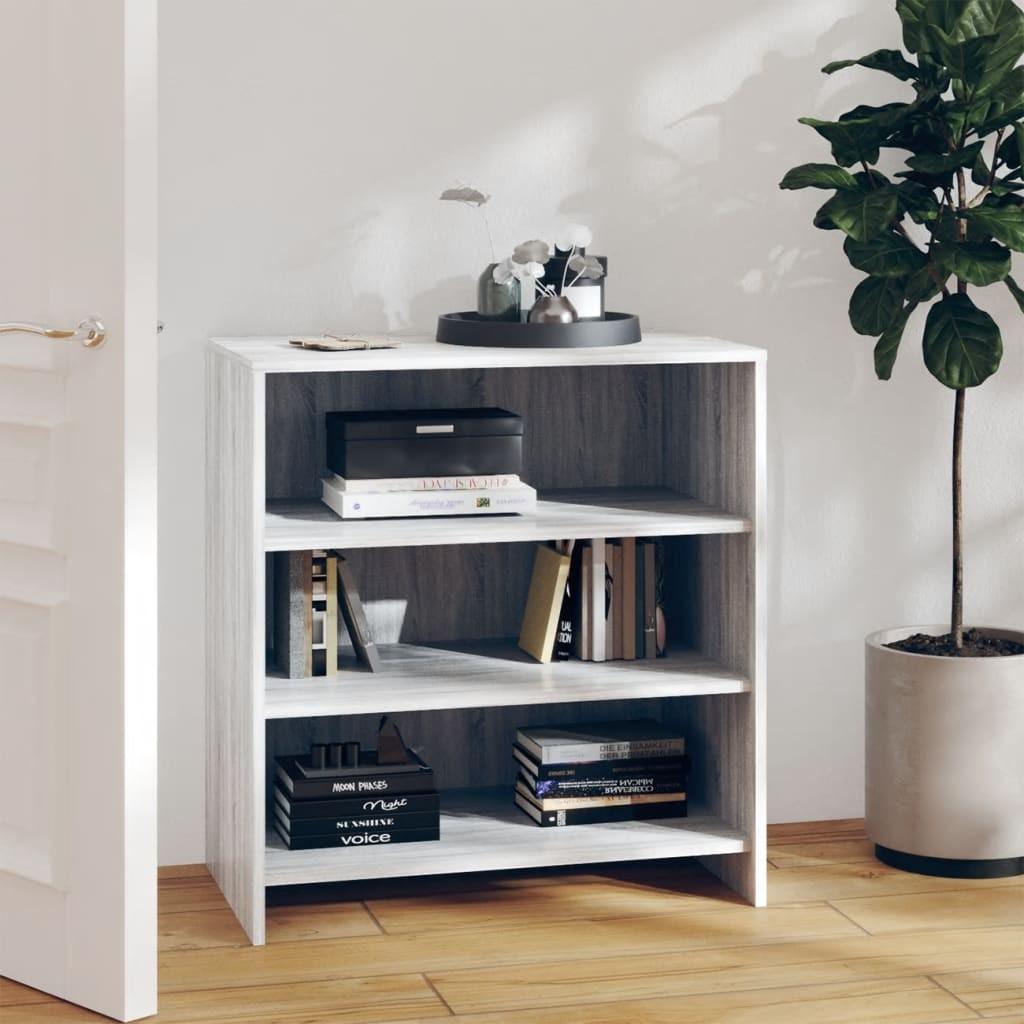 Skænk 70x40,5x75 cm konstrueret træ grå sonoma-eg