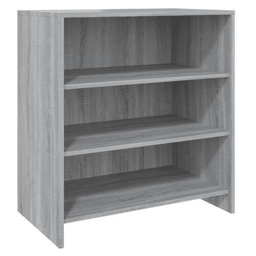 Skænk 70x40,5x75 cm konstrueret træ grå sonoma-eg