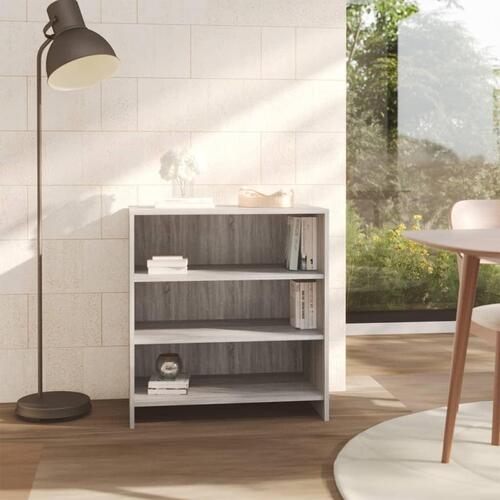 Skænk 70x40,5x75 cm konstrueret træ grå sonoma-eg