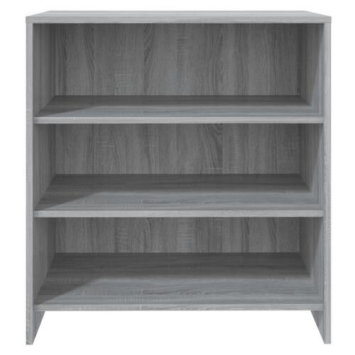 Skænk 70x40,5x75 cm konstrueret træ grå sonoma-eg