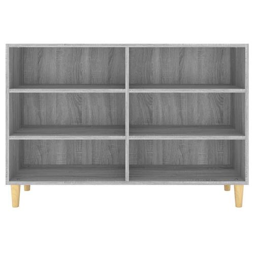 Skænk 103,5x35x70 cm konstrueret træ grå sonoma-eg