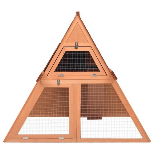 Kaninbur 152x127x109,5 cm massivt fyrretræ