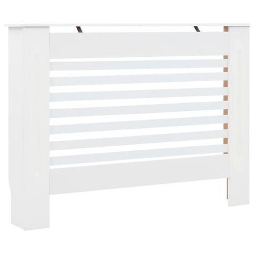 Radiatorskjulere 2 stk. 112 x 19 x 81,5 cm MDF hvid