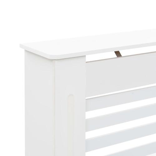 Radiatorskjulere 2 stk. 112 x 19 x 81,5 cm MDF hvid