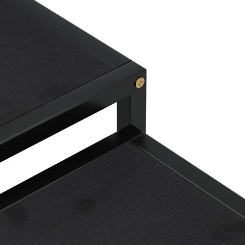 Sideborde 2 stk. MDF sort