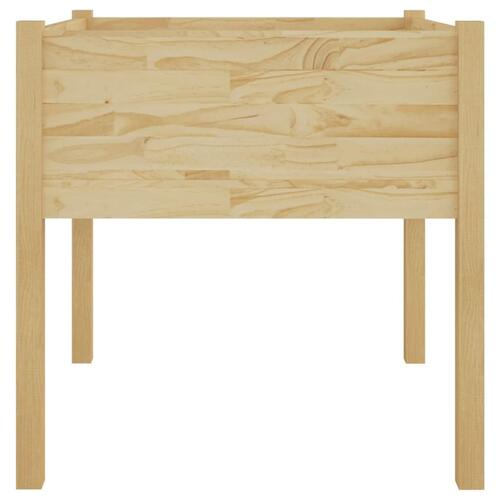 Plantekasse 70x70x70 cm massivt fyrretræ