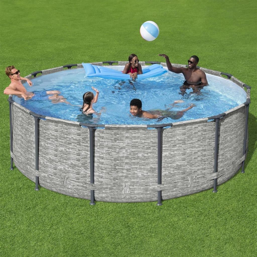 Power Steel swimmingpool 427x122 cm