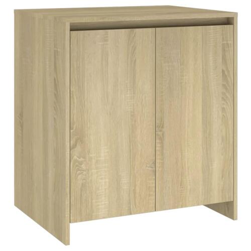 Skænk 70x41x75 cm konstrueret træ sonoma-eg