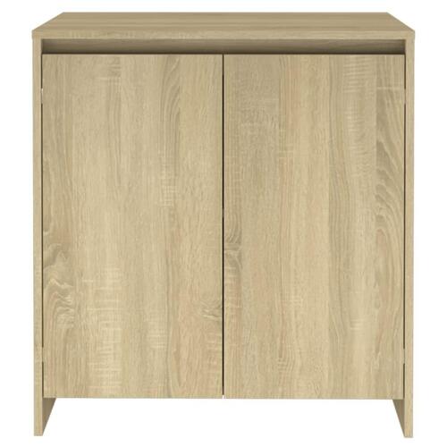 Skænk 70x41x75 cm konstrueret træ sonoma-eg