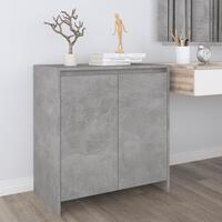 Skænk 70x41x75 cm konstrueret træ betongrå