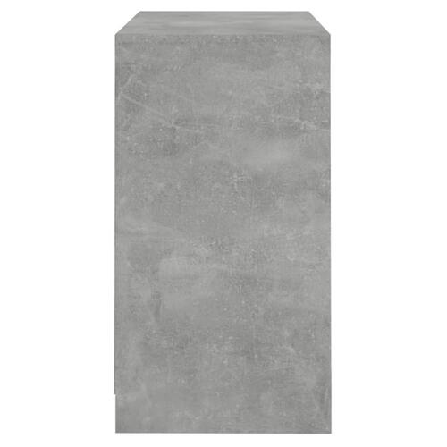 Skænk 70x41x75 cm konstrueret træ betongrå