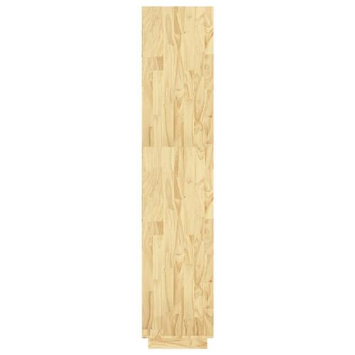 Bogreol/rumdeler 60x35x167 cm massivt fyrretræ