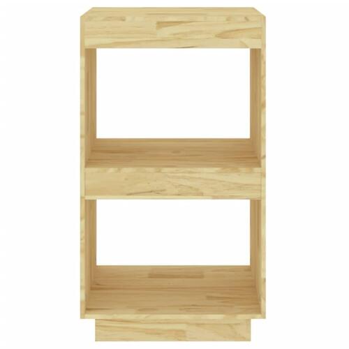 Bogreol 40x35x71 cm massivt fyrretræ