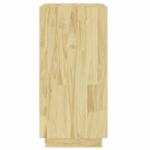 Bogreol 40x35x71 cm massivt fyrretræ