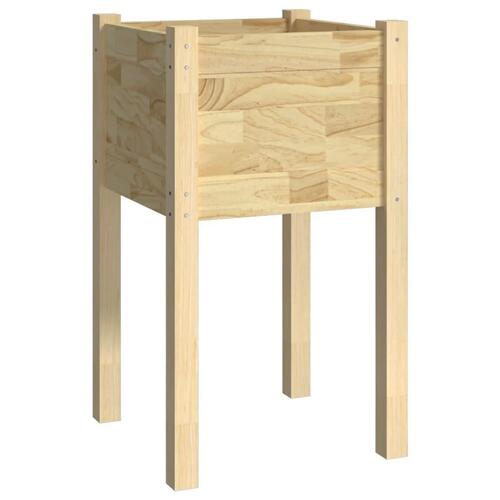Plantekasse 40x40x70 cm massivt fyrretræ