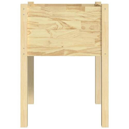 Plantekasse 50x50x70 cm massivt fyrretræ