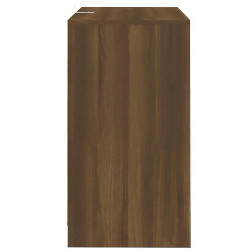 Skænke 2 stk. 70x41x75 cm konstrueret træ brun egetræsfarve