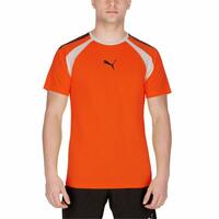 Kortærmet T-shirt til Mænd Puma TeamLIGA Orange Mænd M