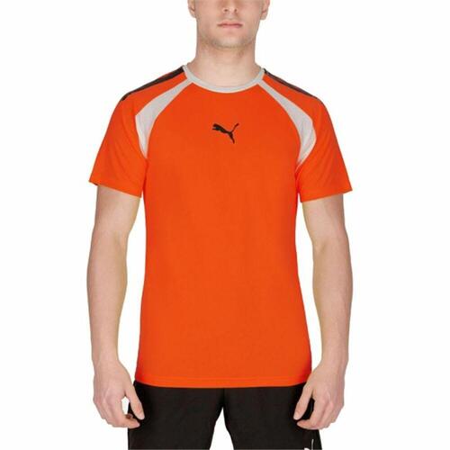 Kortærmet T-shirt til Mænd Puma TeamLIGA Orange Mænd M
