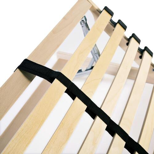 Lamelbunde til seng 2 stk. 28 lameller 7 zoner 70 x 200 cm