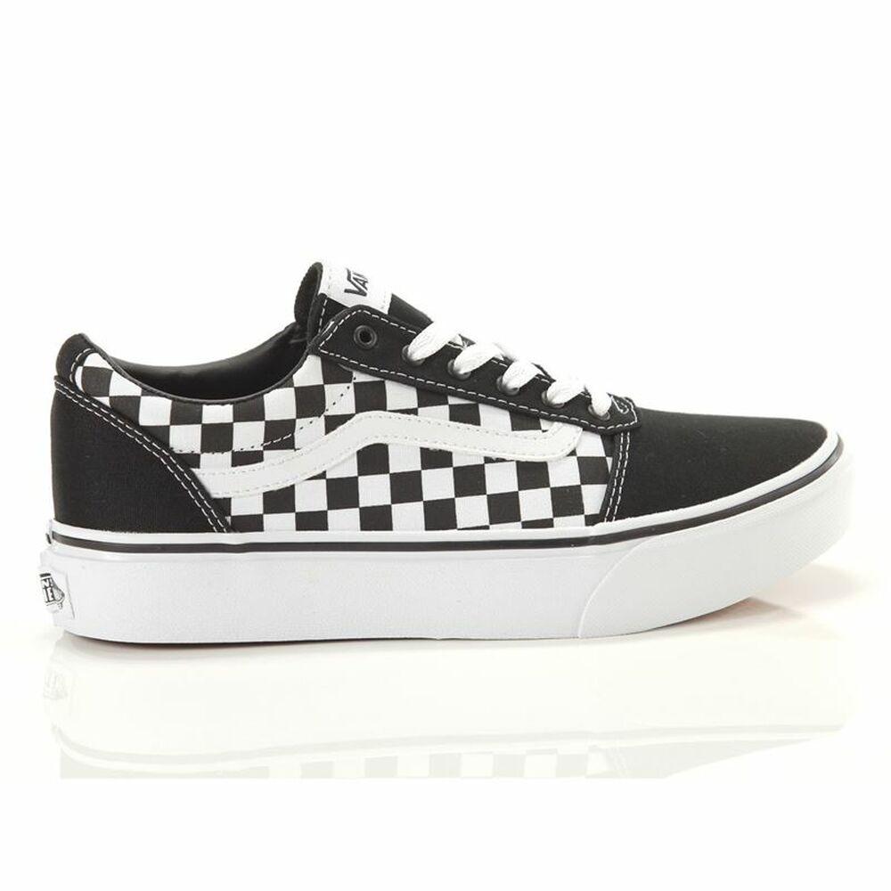 Sportssneakers til damer Vans Ward Platform Sort 38
