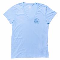 Kortærmet T-shirt til Kvinder Rip Curl Re-entry Lyseblå M