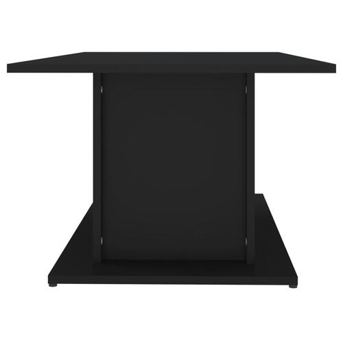 Sofabord 102x55,5x40 cm konstrueret træ sort