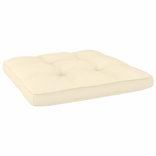 Pallehynder 2 stk. stof cremefarvet