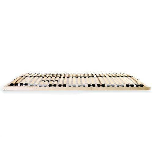 Lamelbunde til seng 2 stk. 28 lameller 7 zoner 90 x 200 cm