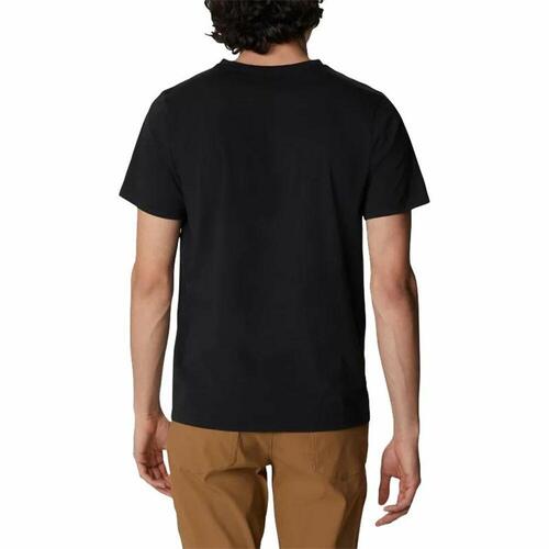 Kortærmet T-shirt til Mænd Columbia Sun Trek Sort Mænd M