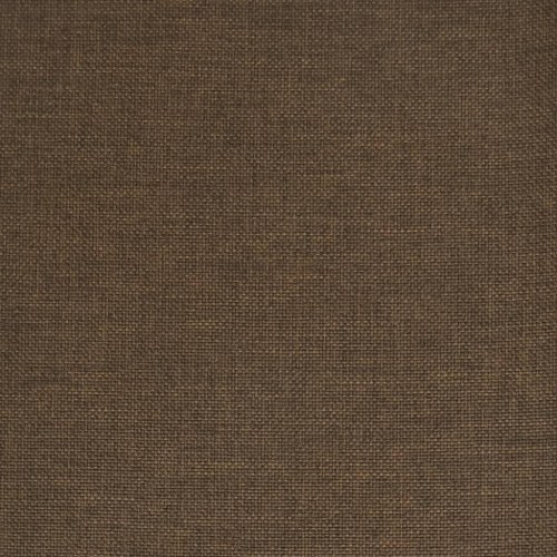 Drejelig kontorstol stof mørkebrun