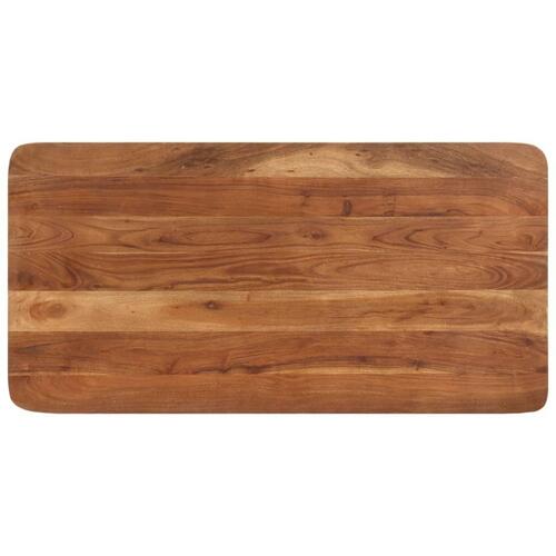 Barbord 110x55x106 cm massivt akacietræ med honningfinish